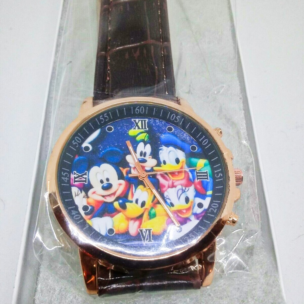Mickey, Minnie Mouse and Friends Quartz Watch NWT - Picture 5 of 6